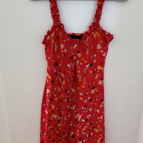 Réalisation Par Juliet Rouge Fleur Dress size X-Small - Picture 3 of 6